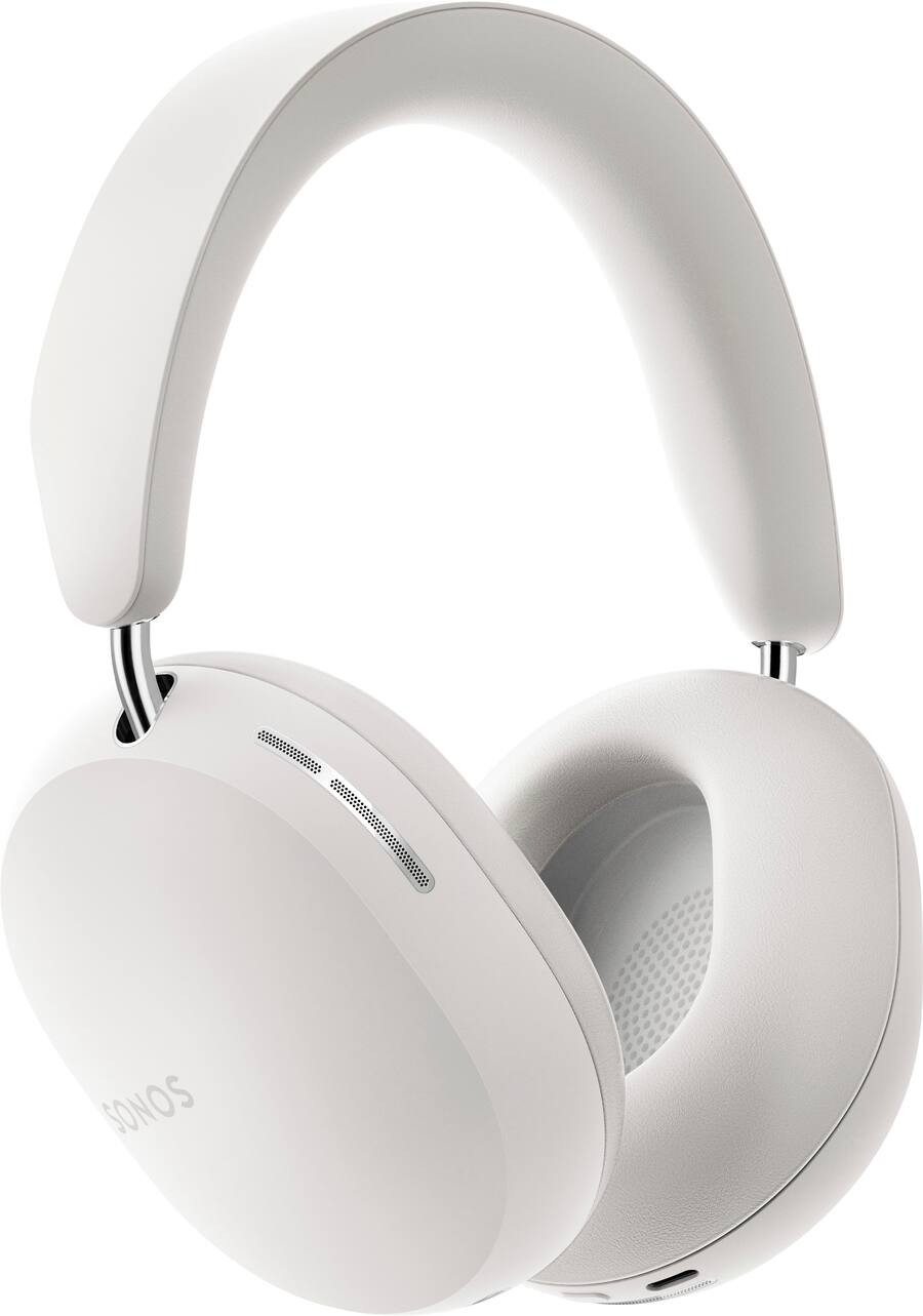 Sonos - Ace Wireless Over-the-Ear Headphones with Active noise Cancellation (Each) - Soft White | Best Buy U.S.