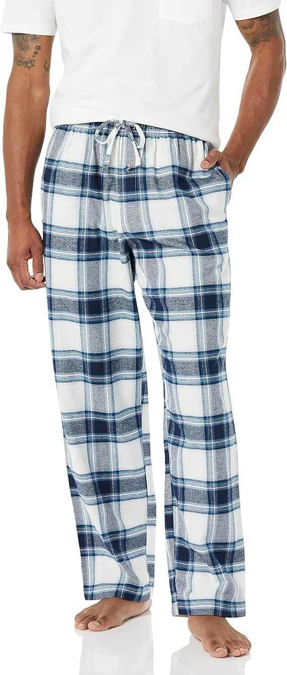 Amazon Essentials Mens Breathable Flannel Pajama Pant (Available in Big & Tall) | Amazon (US)