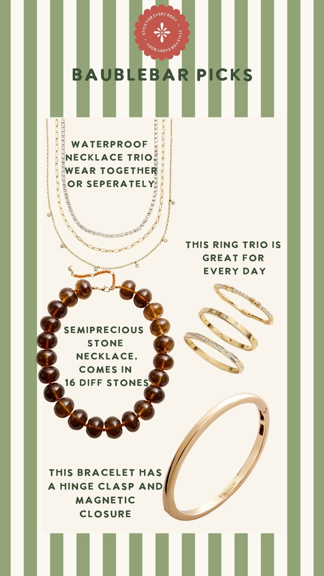 Love these every day pieces from Baublebar!  

 #LTKmomlife #LTKSeasonal #LTKSaleAlert