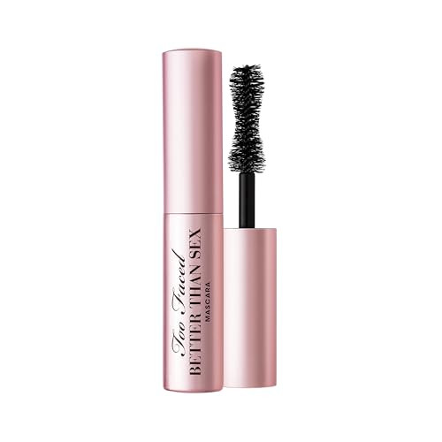 Too Faced Better Than Sex Volumizing Mascara | Dramatic Volume + Length | Cruelty Free, Travel Size, 0.17 Fl Oz, Black | Amazon (US)