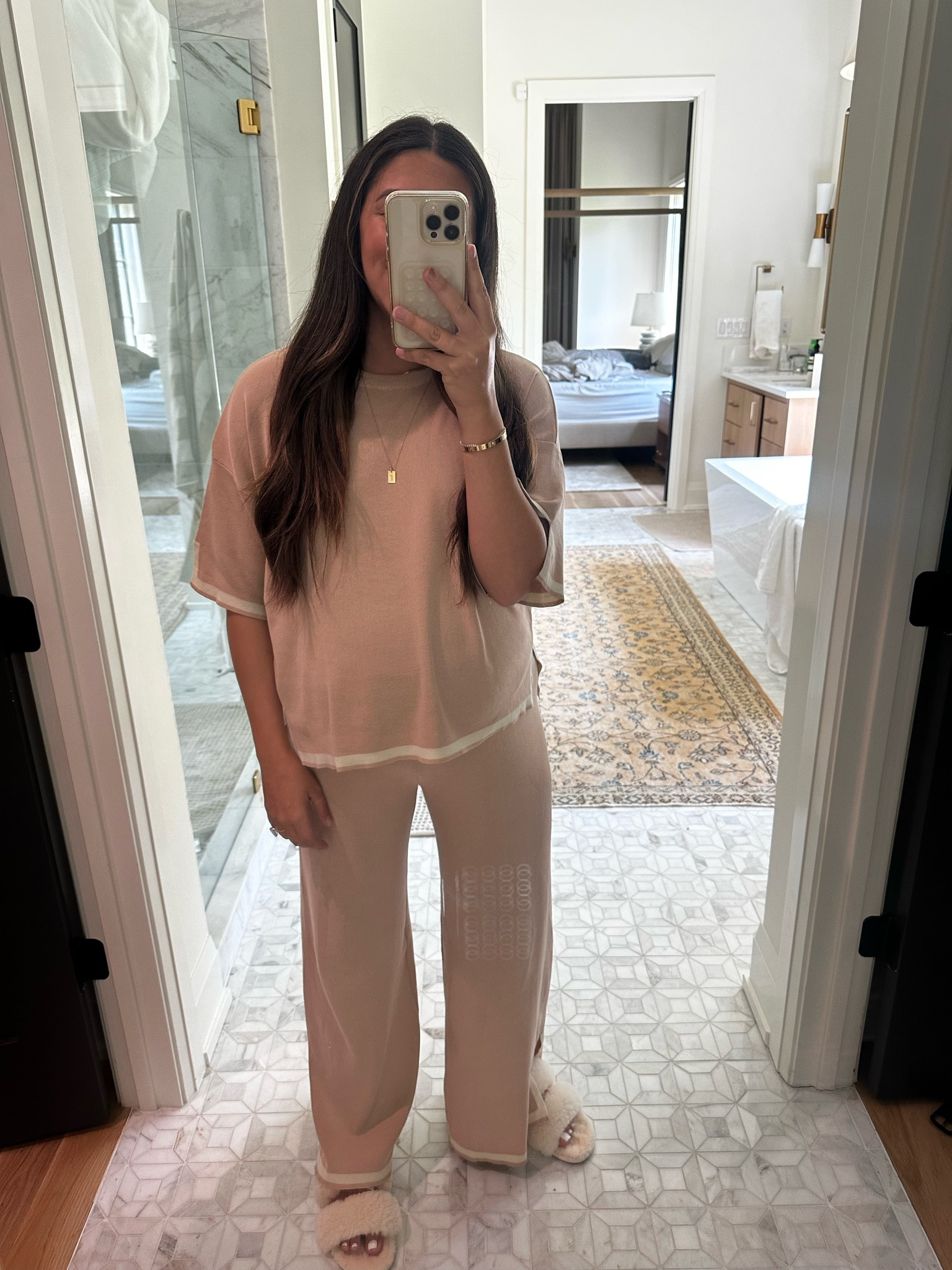 Loved this set so ordered in another color! Sized up to large for the bump. Really great quality and comes in lots of colors.

#LTKstyletip #LTKbump #LTKFind