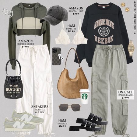 $19.99 Amazon cropped hoodie + SALE olive green cargo joggers!✨ Share this post with a friend!!🤗 Click on the “Shop OOTD Collages” collections on my LTK to shop this post and more!🤗 Have an amazing day!! Xo!!

#LTKfindsunder50 #LTKstyletip #LTKfindsunder100