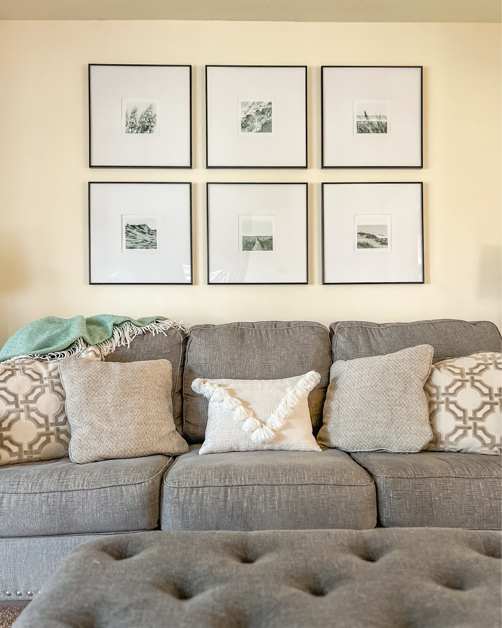 gallery wall 🤍 I love these frames!! I bought the prints off of Etsy. Linked it here 

#LTKdayinmylife #LTKHome #LTKstorytime