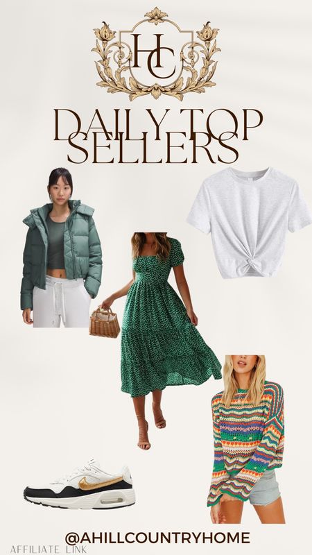 Daily top sellers! 

Follow me @ahillcountryhome for daily shopping trips and styling tips!

Seasonal, Home, Summer, Fashion, dress, Shirt

#LTKSeasonal #LTKU #LTKhome