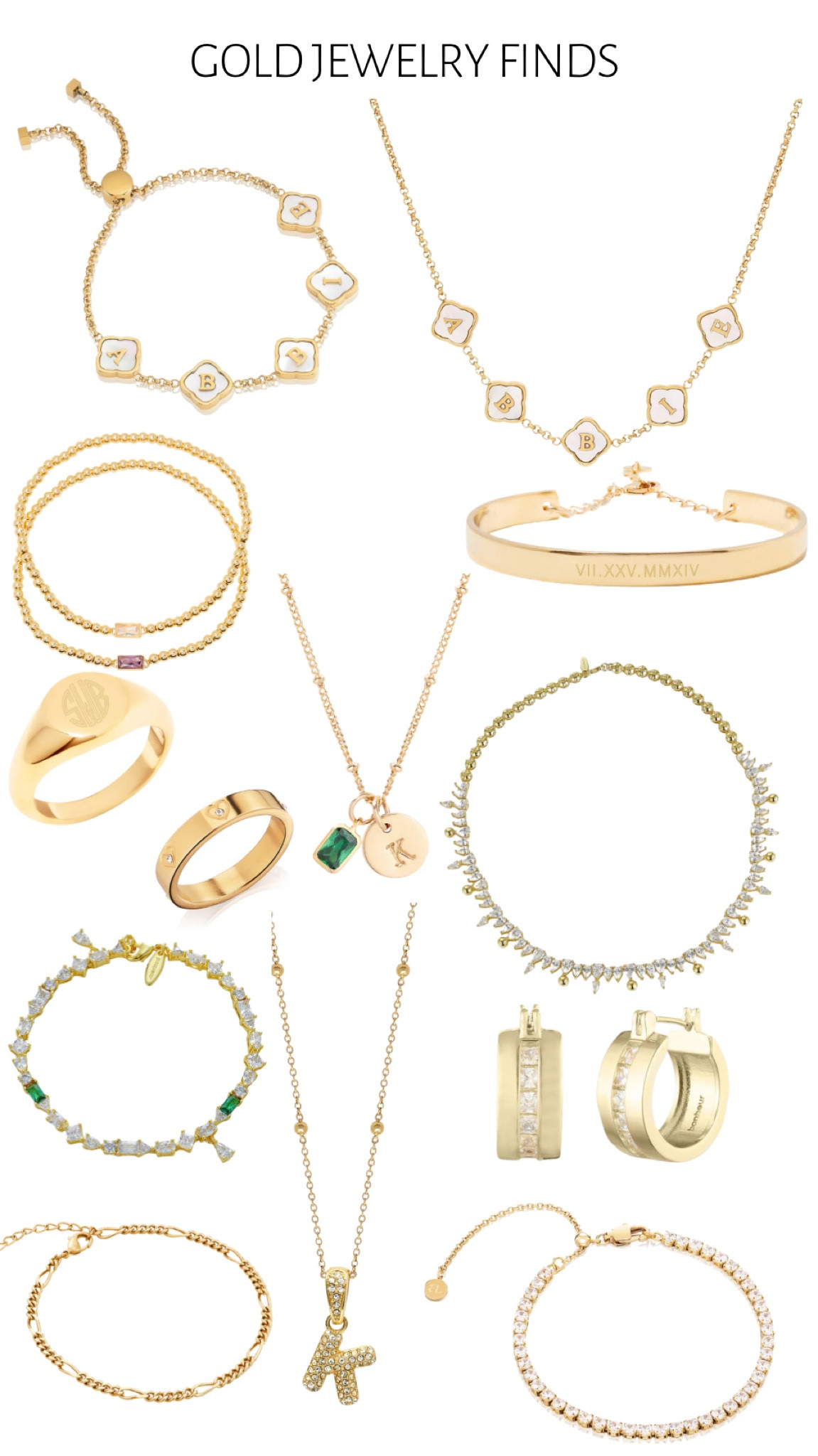 The perfect valentines gift is always jewelry so what a perfect time to share some beautiful gold jewelry finds 🤍

#LTKGiftGuide