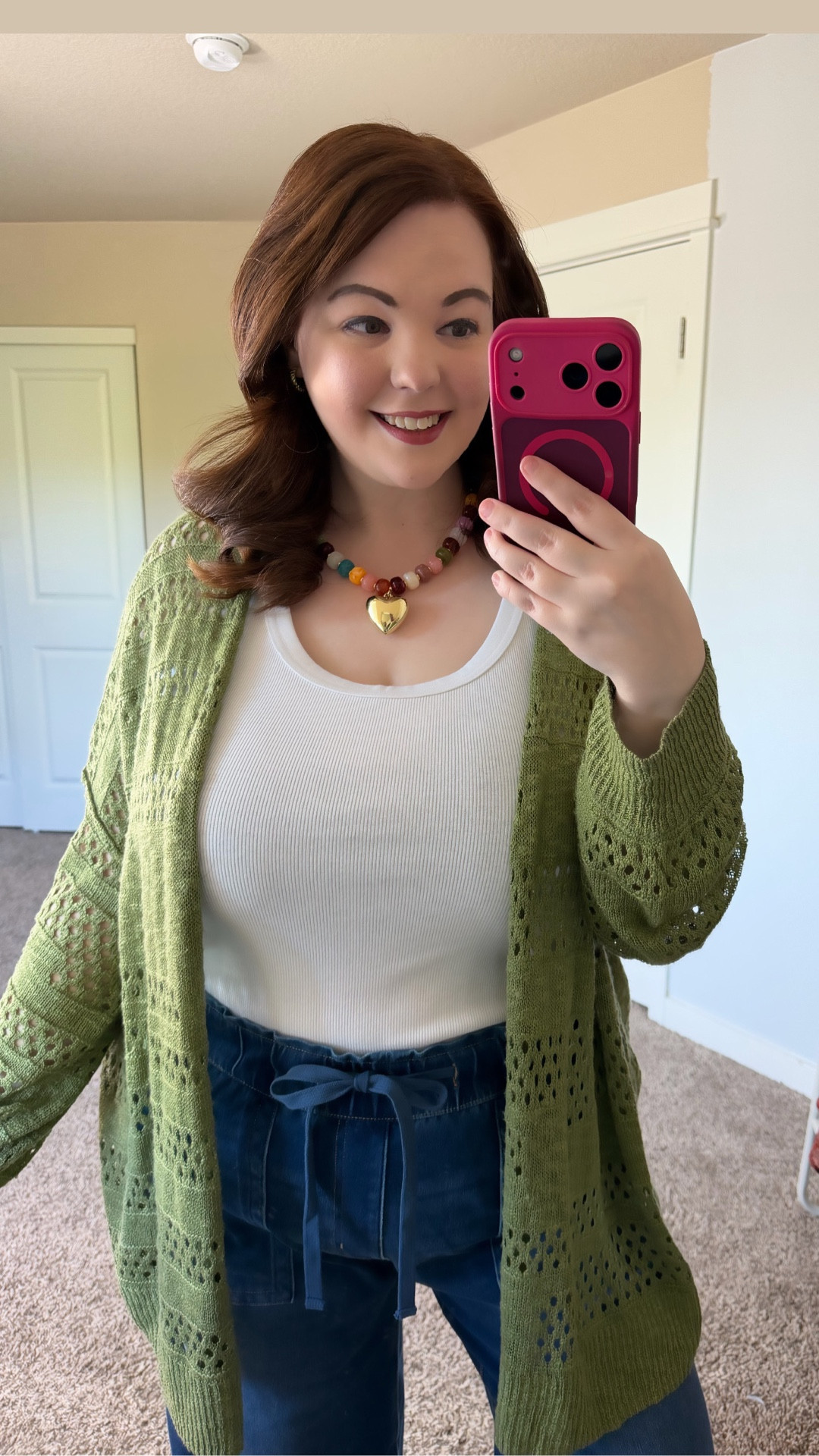 Casual Spring Outfit 💙✨💚 Running errands calls for the perfect mix of comfy AND cute!! These pull on pants definitely fit the bill 🙌🏻

Jeans are a 1X and fit tts
Tank Top is a 1X and fits tts
Crochet Cardigan is an 18 Plus and runs big



#LTKootd #LTKgrwm #LTKPlusSize