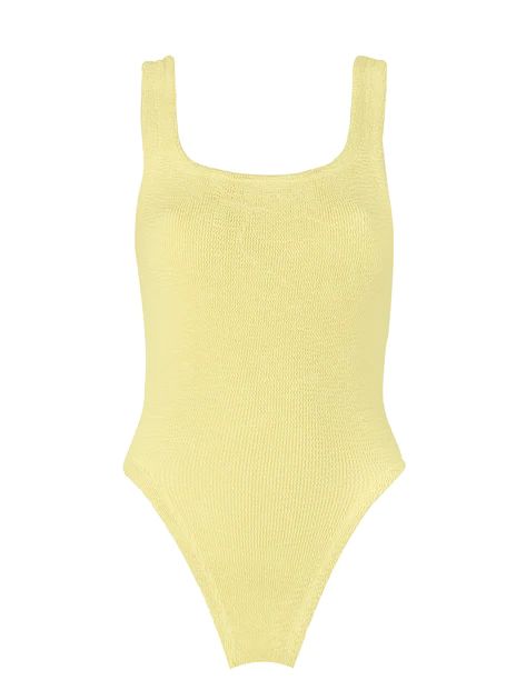 Butter Square Neck Swimsuit | Beach Flamingo