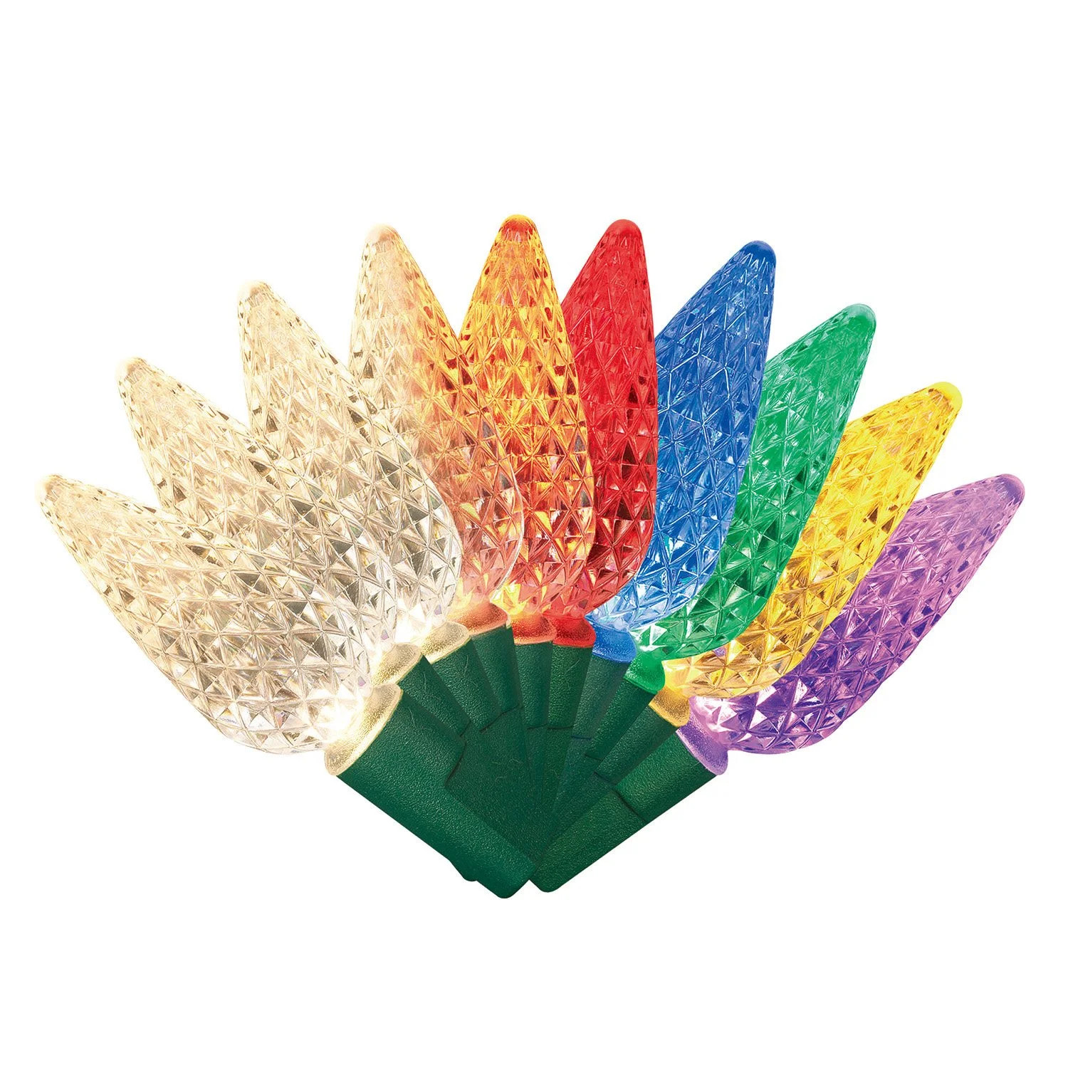 Member's Mark 150ct LED C6 Lights, 33.5' Lighted Length | Sam's Club