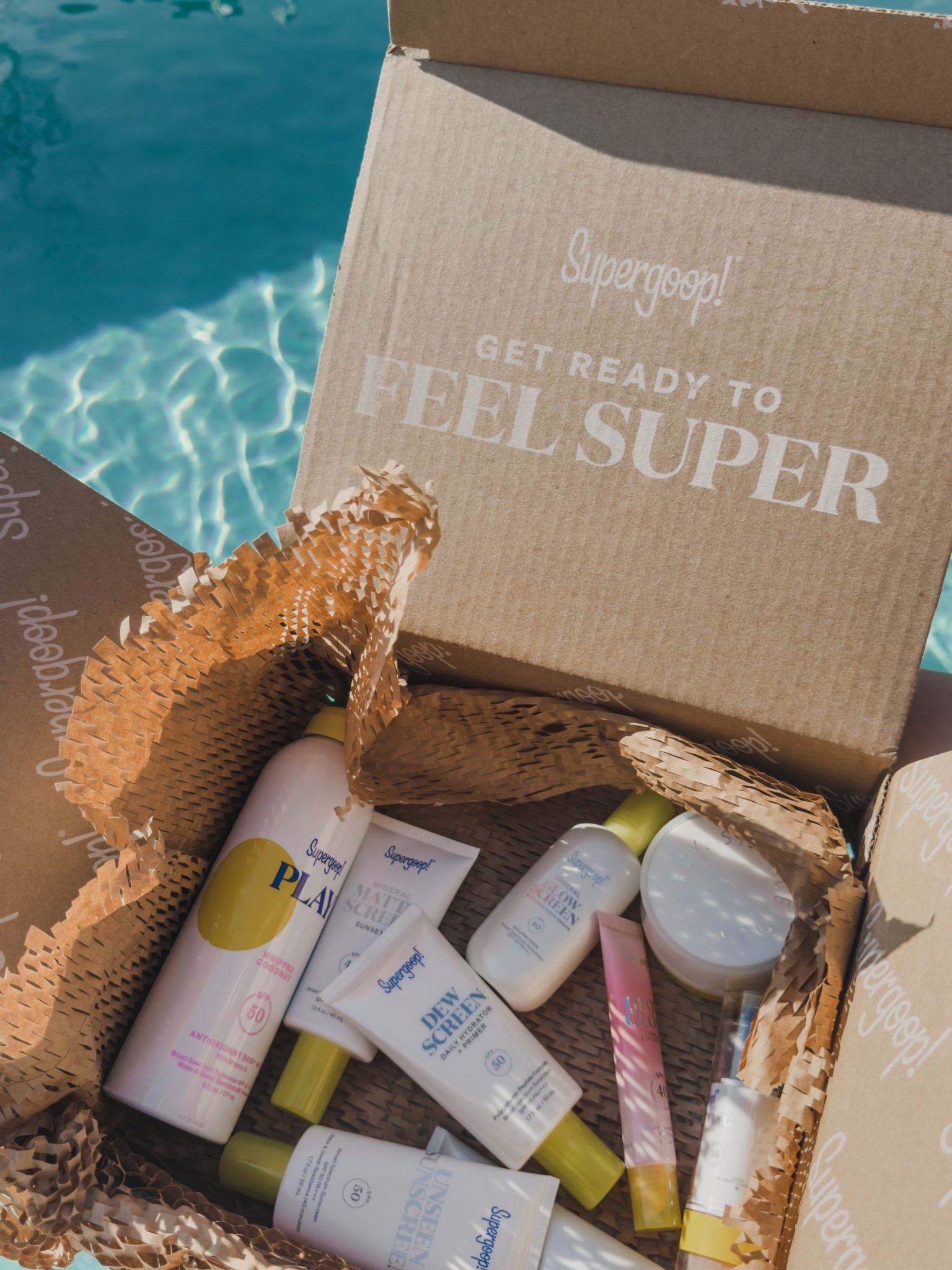 Poolside favorites with @Supergoop!  — perfect for a day in the sun ☀️

I’ve been obsessed with this lip gloss lately (not sticky, just the perfect finish) and the whipped coconut SPF spray is one I actually remember to use — lightweight, smells so good, and makes reapplying easy.

Sharing these along with a few other staples I keep on repeat for easy, everyday glow.

#LTKdayinmylife #LTKSaleAlert #LTKMothersDay