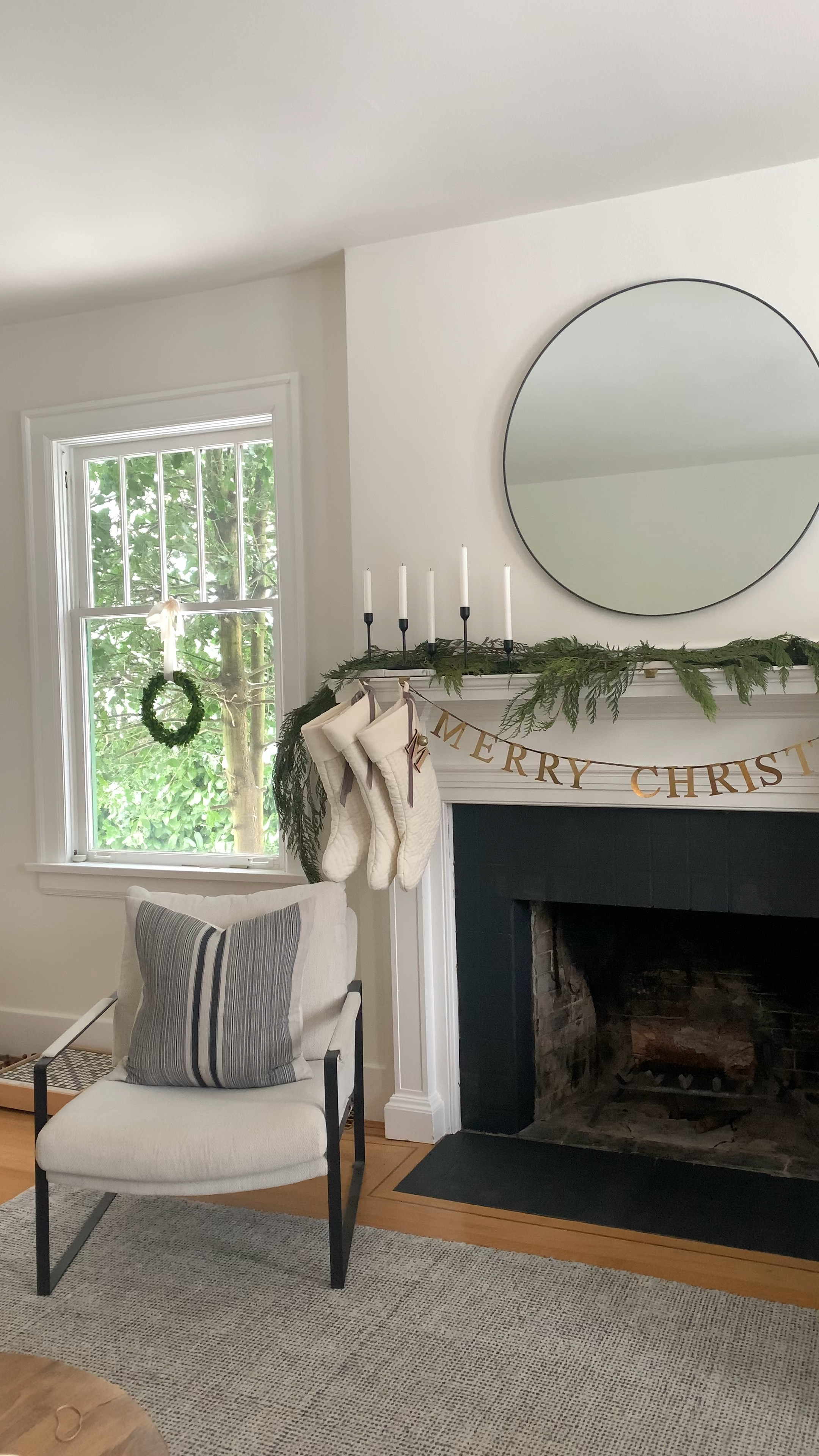 I know it seems early, but our favourite holiday garland is back in stock and will sell out quickly. Add a little sparkle to your holiday mantle with this simple look.

#LTKHoliday #LTKSeasonal #LTKfindsunder50