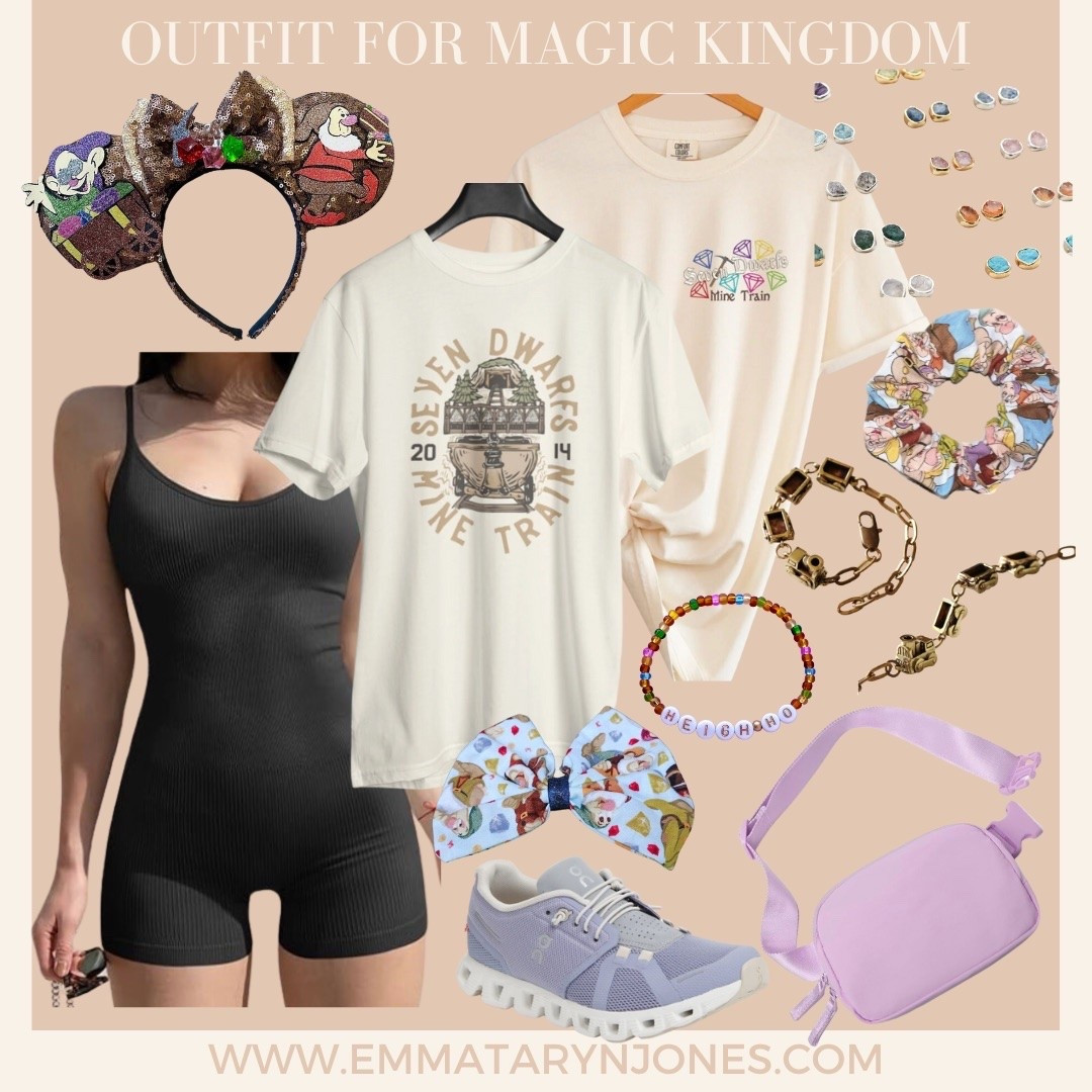 Outfit idea for magic kingdom / seven dwarves mine train outfit inspo / outfit idea for Disney world / Snow White and the seven dwarfs 

#LTKMidsize #LTKFindsUnder50 #LTKTravel