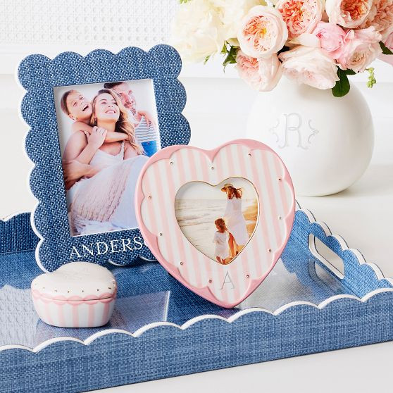 Heart Ceramic Picture Frame​ | Mark and Graham