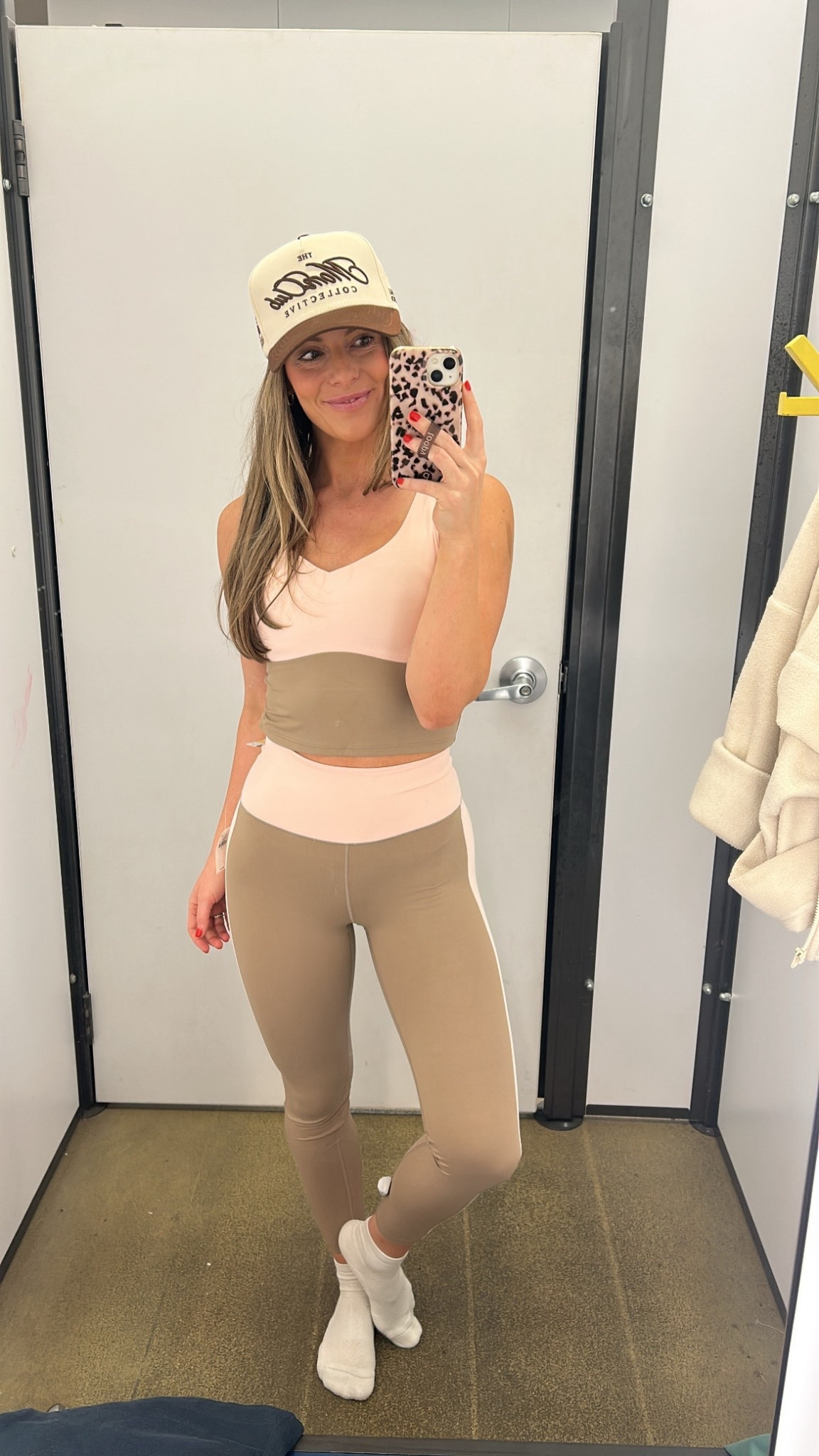 This new Old Navy workout line feels exactly like Target’s All In Motion line!!! SO soft. Everything is 50% off! Wearing size S in both! 