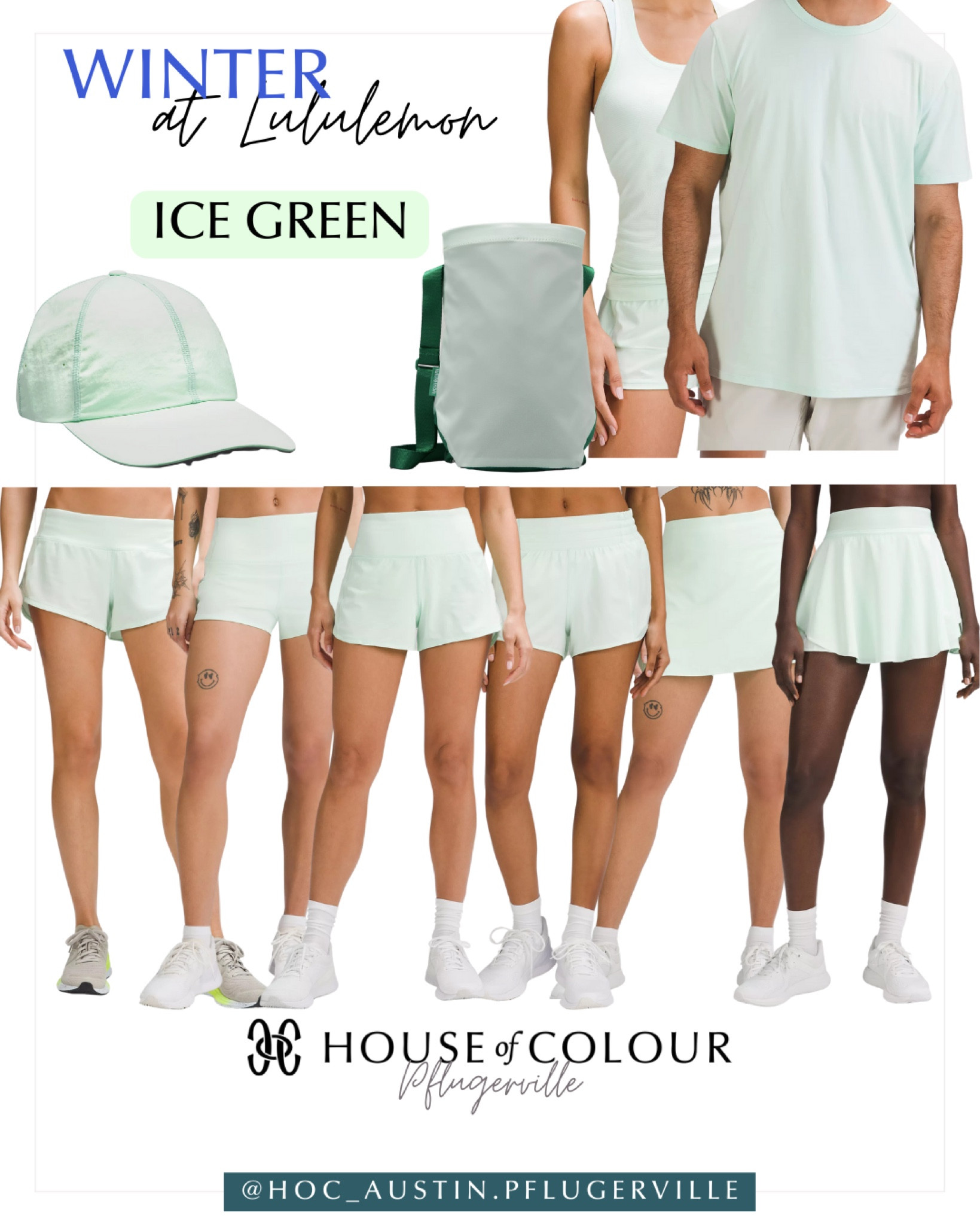 Ice green for #hocwinters is having a moment at Lululemon this summer!

Ice green winter 
Lululemon 
#houseofcolour #coloranalysis #houseofcolourusa
#houseofcolourwinter 

#LTKunder100 #LTKmens #LTKFitness