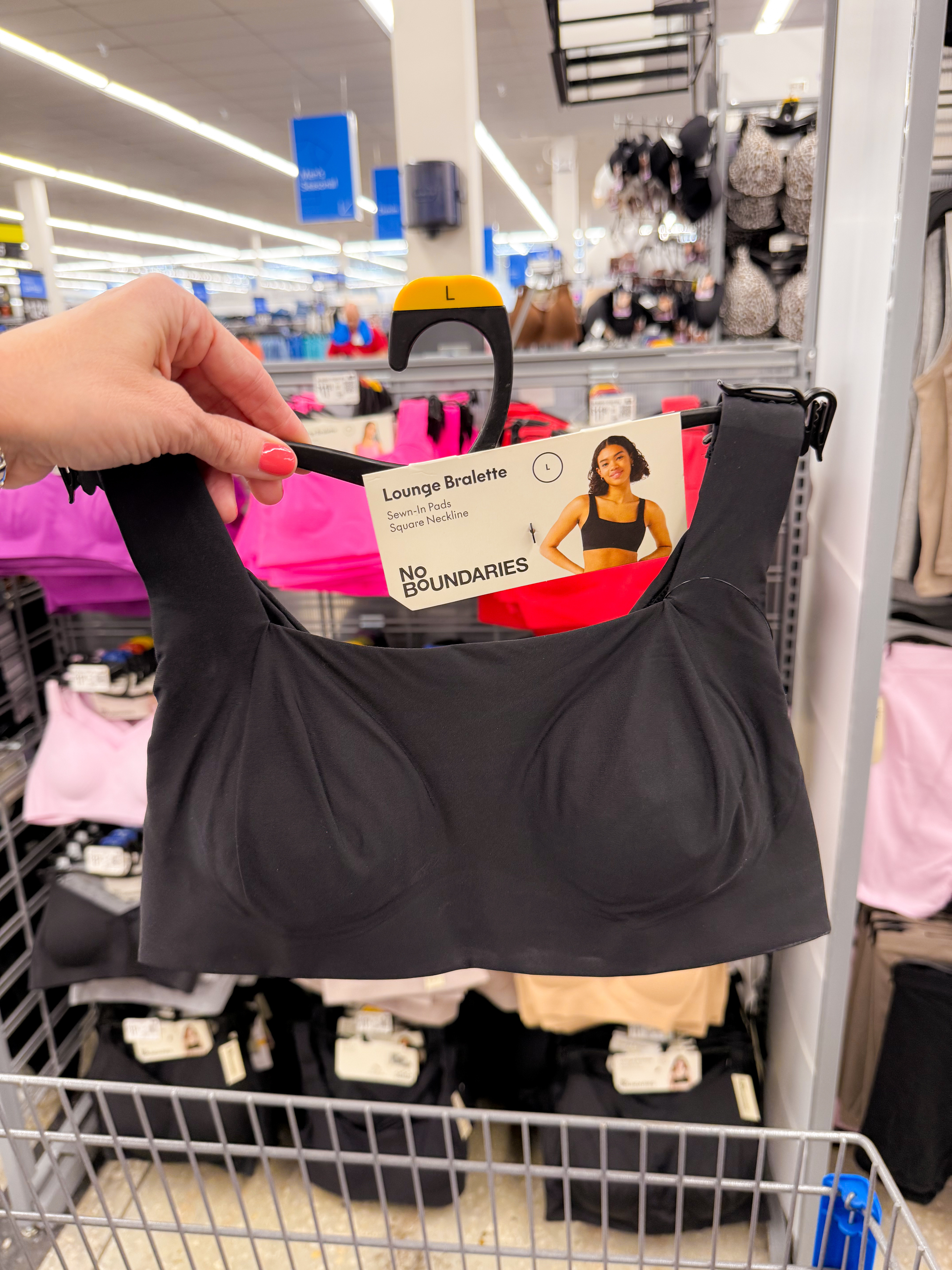 Square neck wireless bra at Walmart!

#LTKStyleTip #LTKPetite