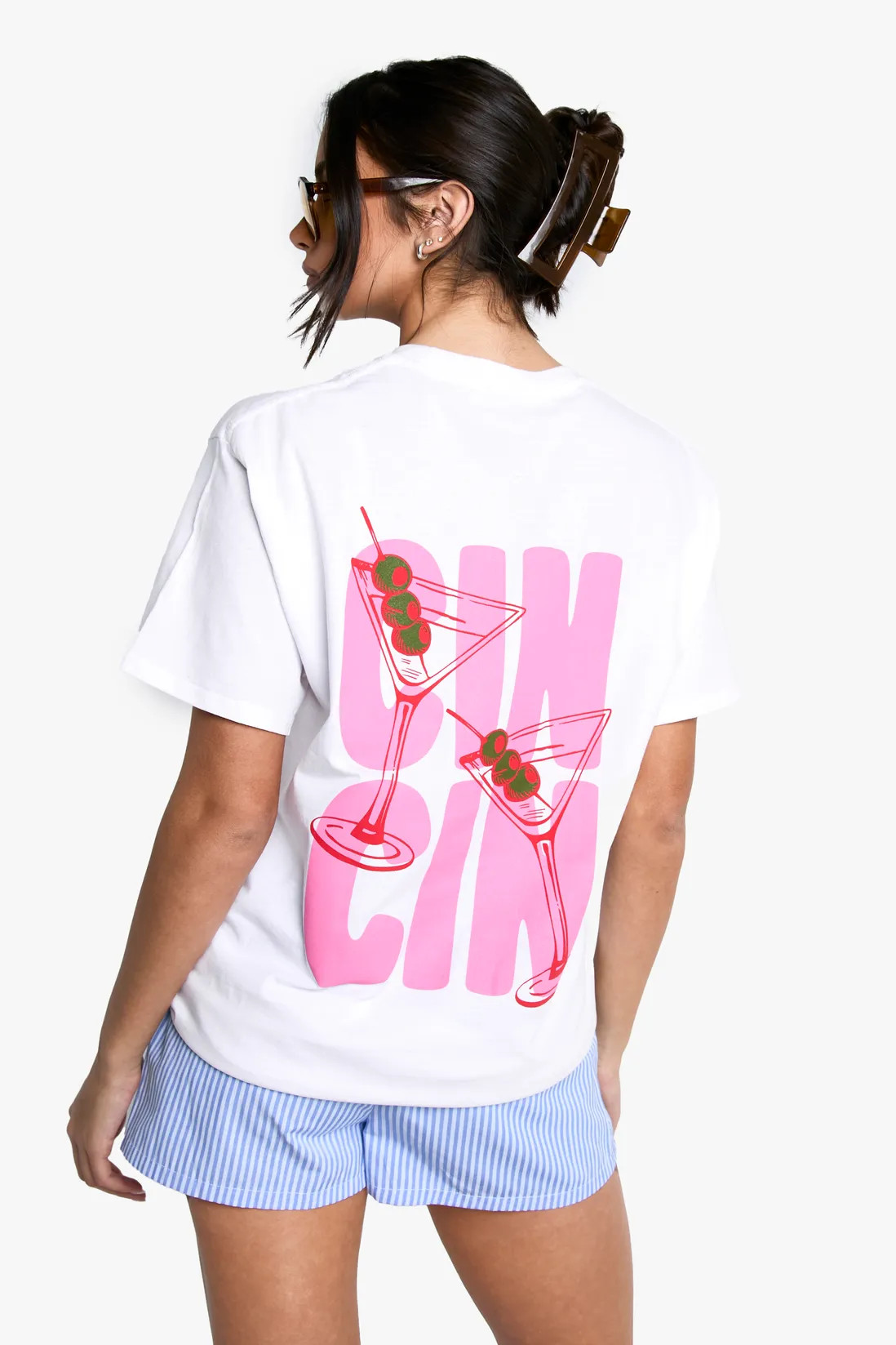 T-Shirts | Cin Cin Oversized T-shirt | boohoo | Boohoo.com (UK & IE)