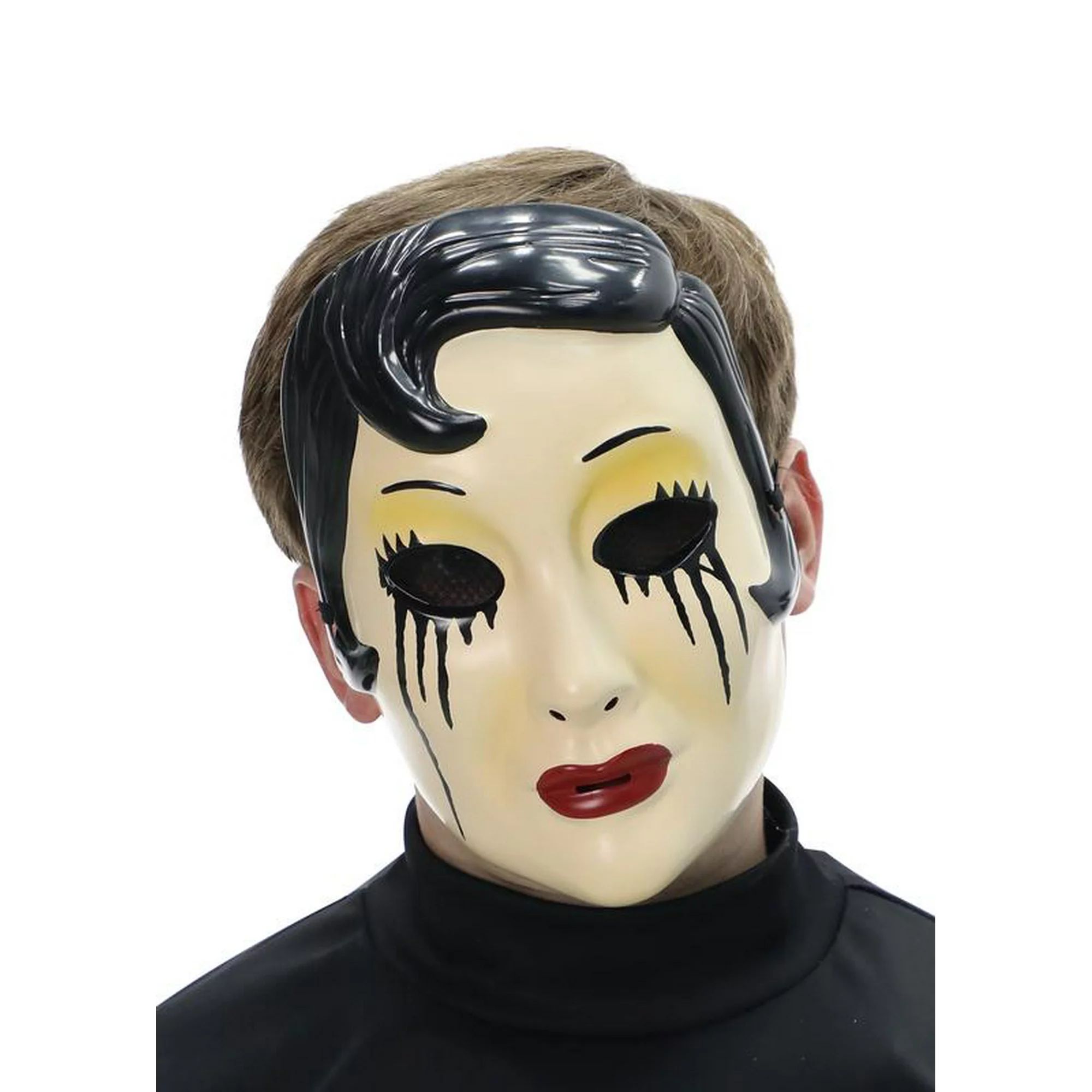 Halloween Plastic Smudged Woman's Full-Face Mask for Adults, One Size, By Way to Celebrate | Walmart (US)