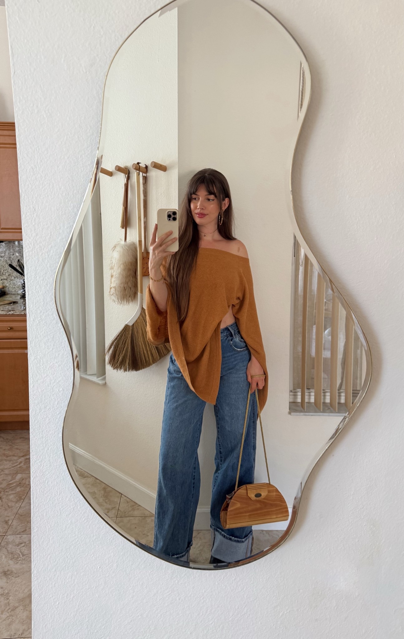 Autumn denim and poncho outfit 🍂 

#LTKStyleTip #LTKSeasonal