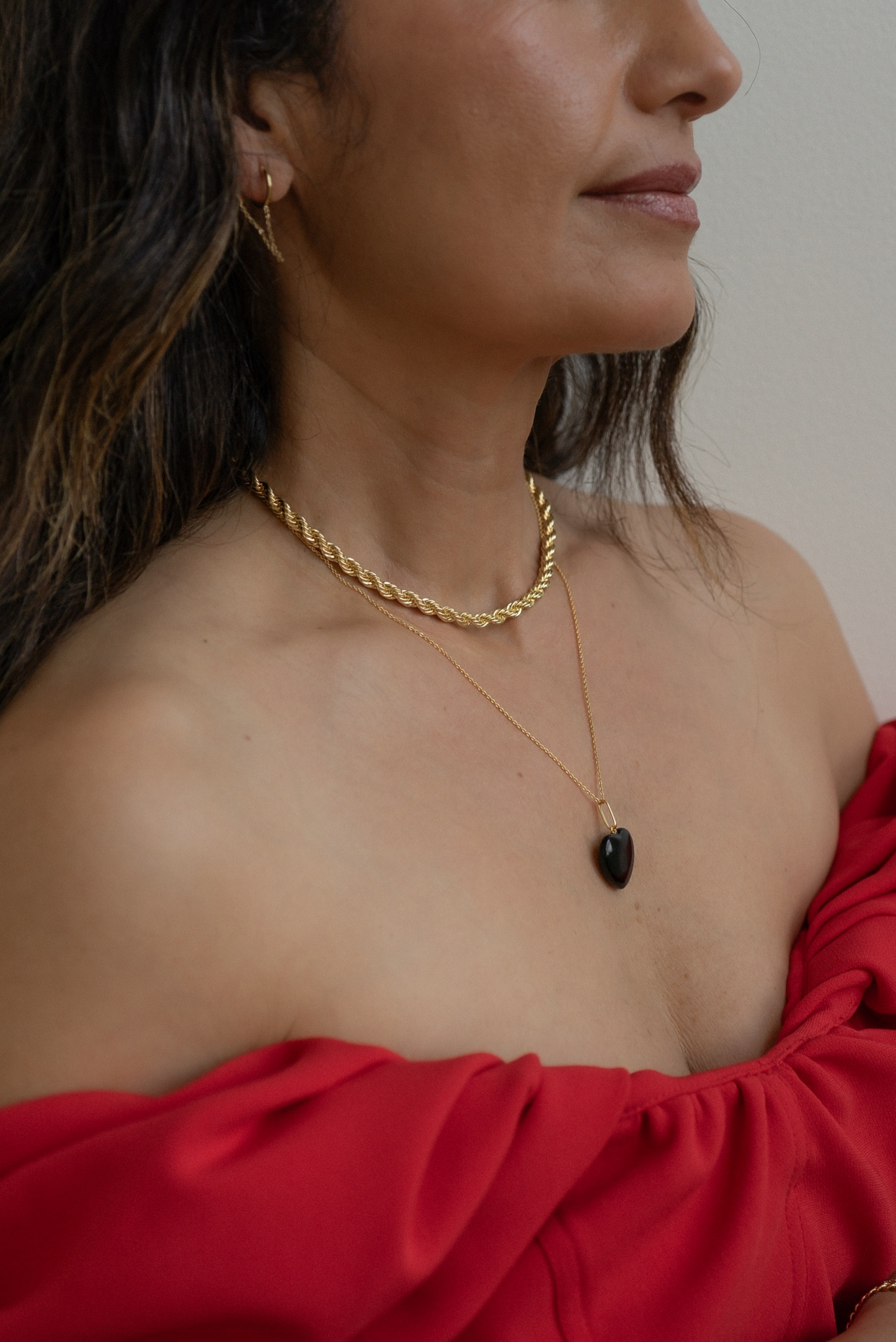 Love is in the air. Beautiful heart necklaces. 

#LTKSeasonal #LTKover40 #LTKstyletip