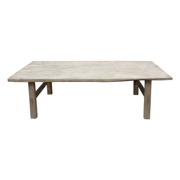Small Vintage Coffee Table, about 3-5 Feet Long, Weathered Natural Wood Finish (size and color va... | Bed Bath & Beyond