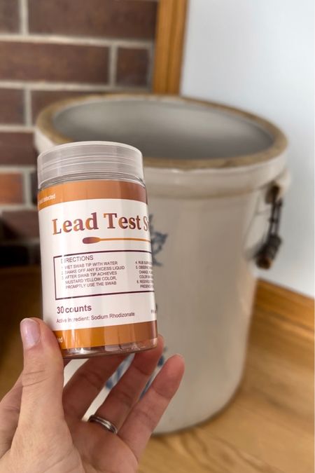 Amazon lead testing kit swabs