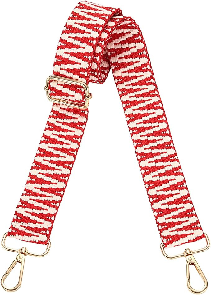 uxcell Purse Straps Replacement Crossbody, 1.5 Inch Wide Shoulder Bag Strap Adjustable Canvas Str... | Amazon (US)