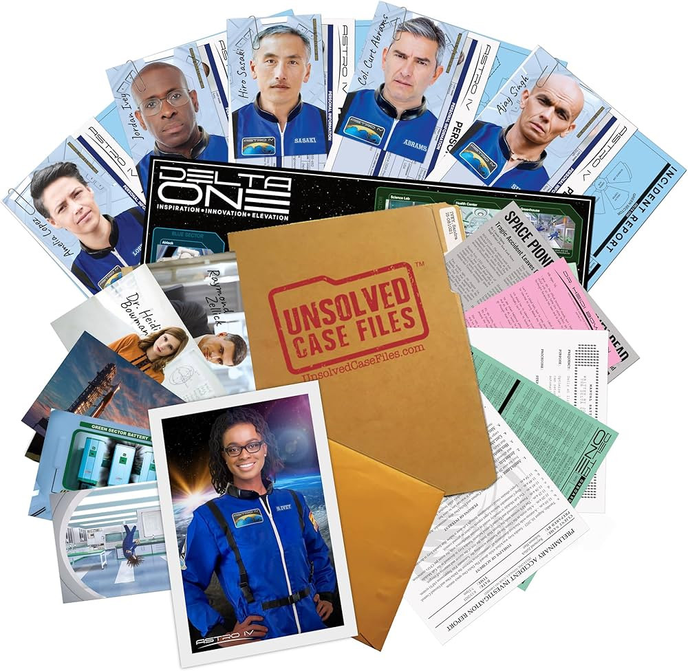 Unsolved Case Files | Ivey, Sandra - Cold Case Murder Mystery Game | Can You Solve The Crime? | Amazon (US)