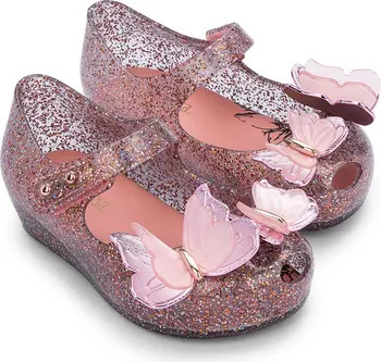 Mini Melissa Ultragirl Butterfly Mary Jane Flat | Nordstrom | Nordstrom