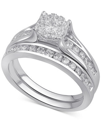Macy's
        
      

    
        Diamond Bridal Channel Set (1 ct. t.w.) in 14k White, Yellow... | Macys (US)