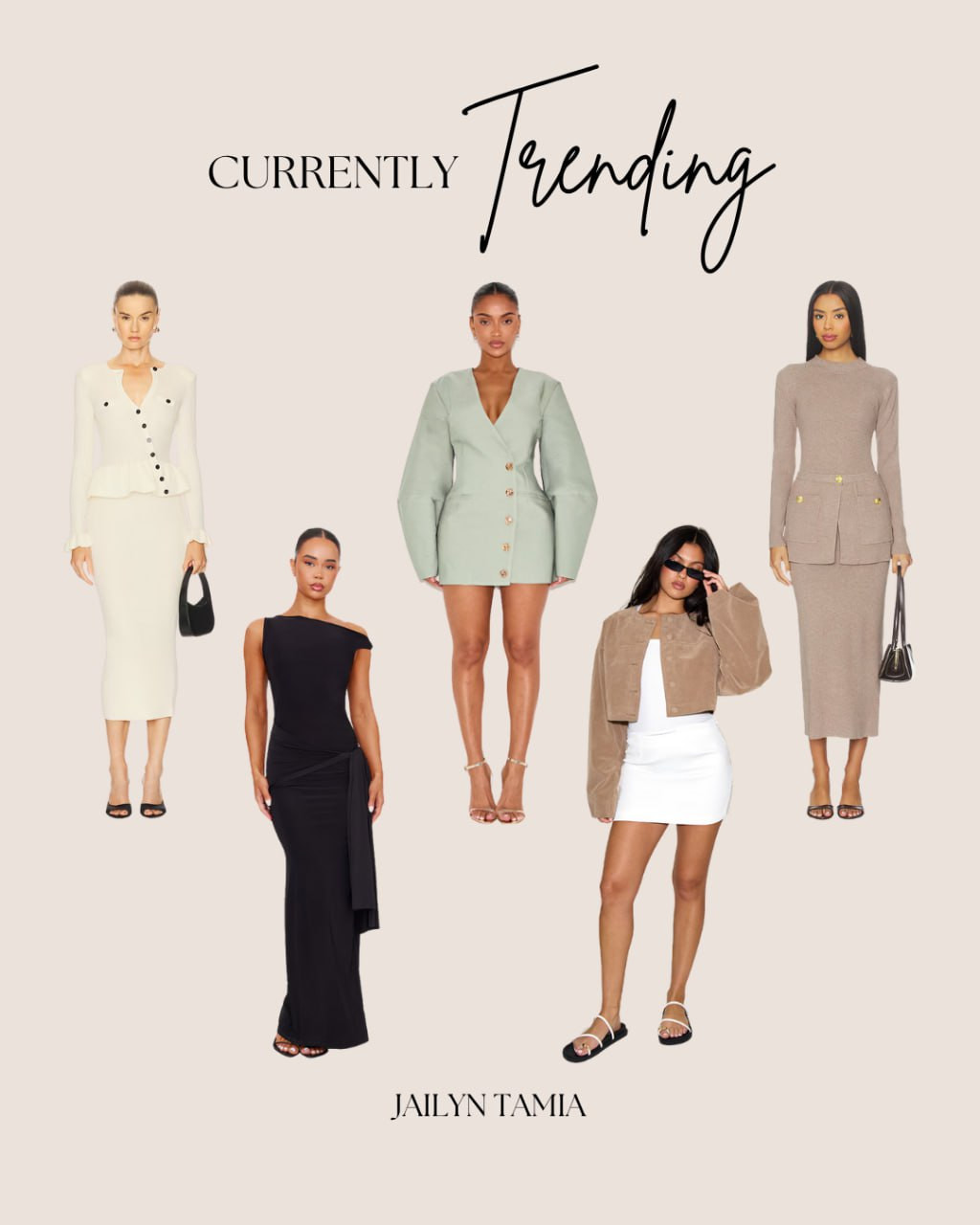 Currently Trending Outfits 

// Trending, Trending Outfits, Trending Outfit, Trendy, Trendy Outfits, Trendyfinds, Casual, Casual Outfits, Casual Chic, Comfy Casual, Chic Casual, Womens Casual Outfit, Casual Style, Fashion, Outfits, Outfit Ideas, Outfit Inspo, Classy, Classy Outfit, Classy Dress, Pretty Little Things, Pretty Little Prettylittlething, Pretty Little Thing Outfits, Revolve, Revolve Outfits, Dresses, Maxi Dress, Knit Dress, Knit Midi Dress, Midi Dress, Blazer, Blazer Outfit, Suede Jacket 

 #LTKootd #LTKSeasonal #LTKStyleTip