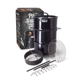 18.5 in. Classic Vertical Smoker Package | The Home Depot