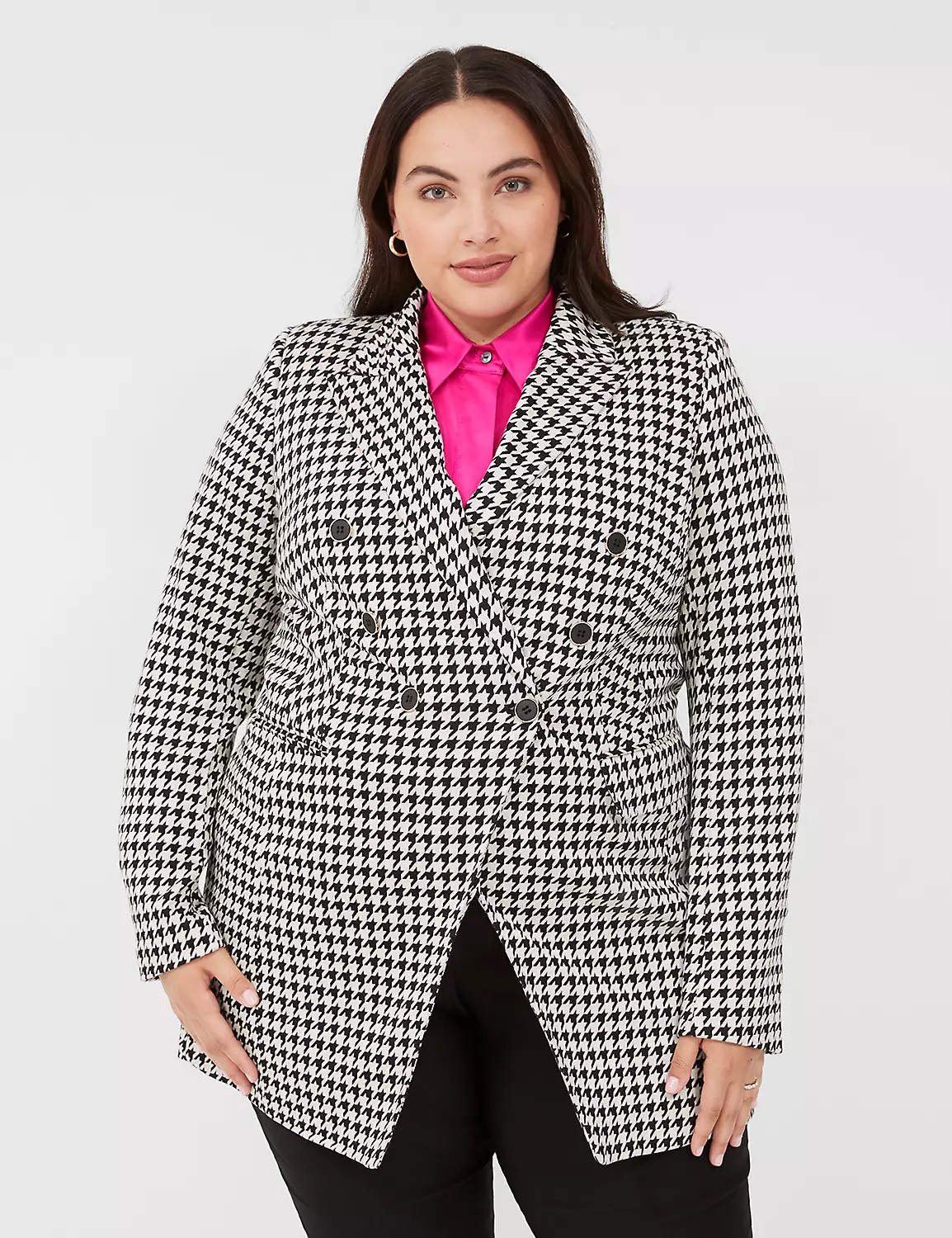 Ponte Double-Breasted Blazer | LaneBryant | Lane Bryant (US)