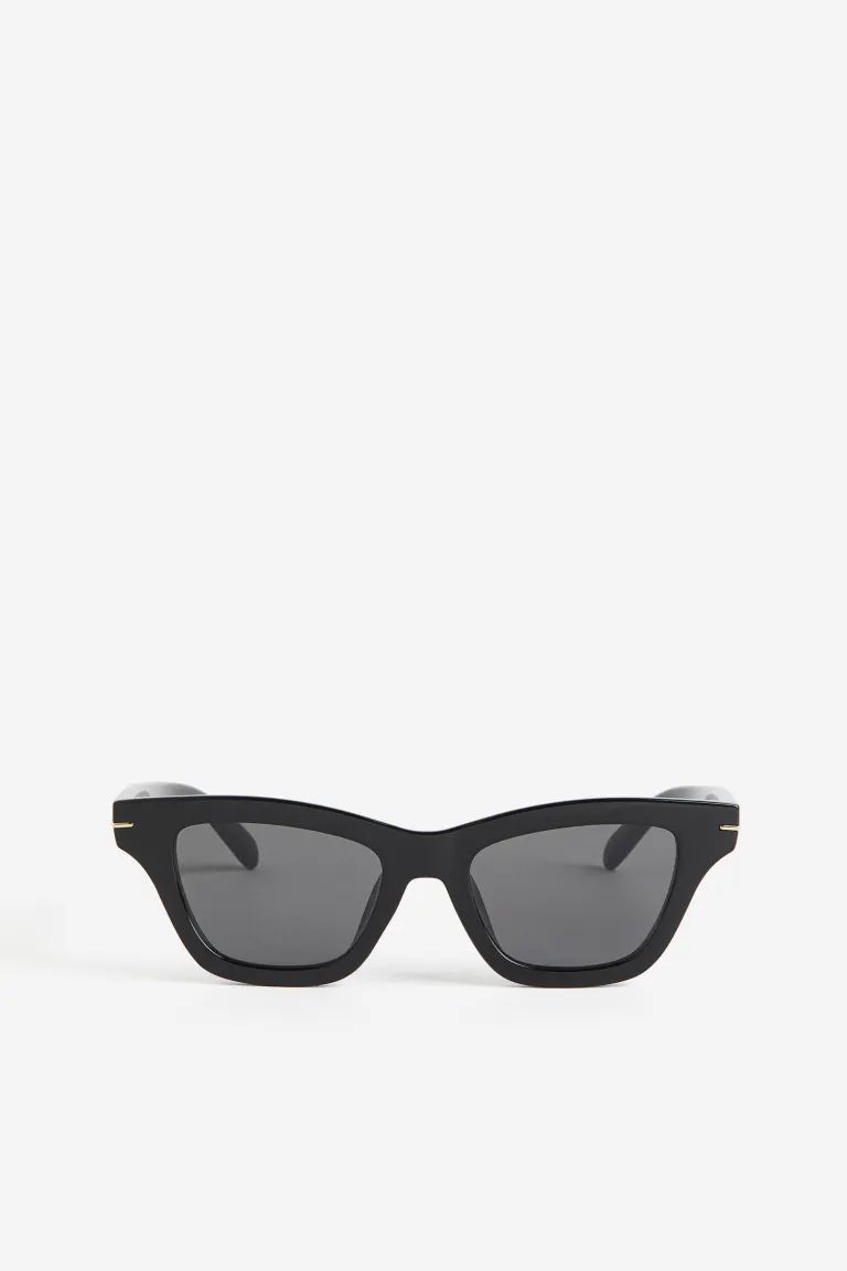 Angular sunglasses - Black - Ladies | H&M GB | H&M (UK, MY, IN, SG, PH, TW, HK)