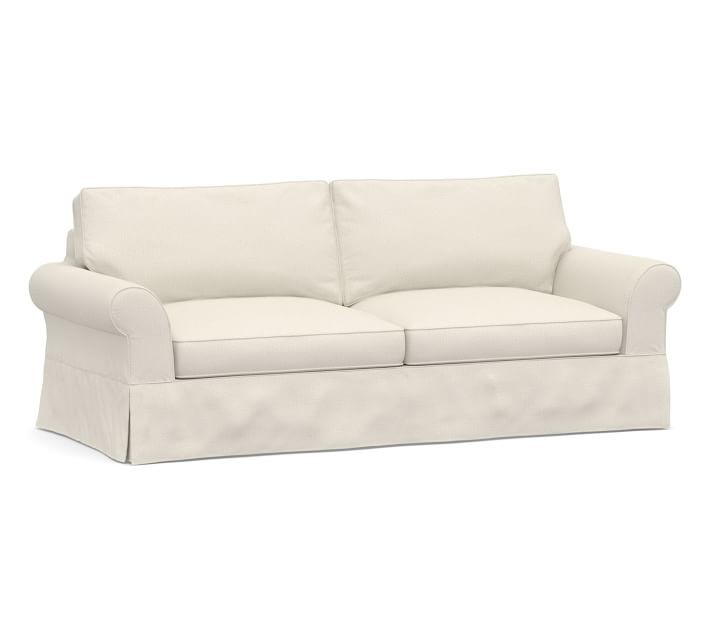 PB Comfort Roll Arm Slipcovered Sofa | Pottery Barn (US)