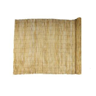 Vigoro 6 ft. H x 16 ft. W Natural Reed Garden Fencing Roll 0406164 | The Home Depot