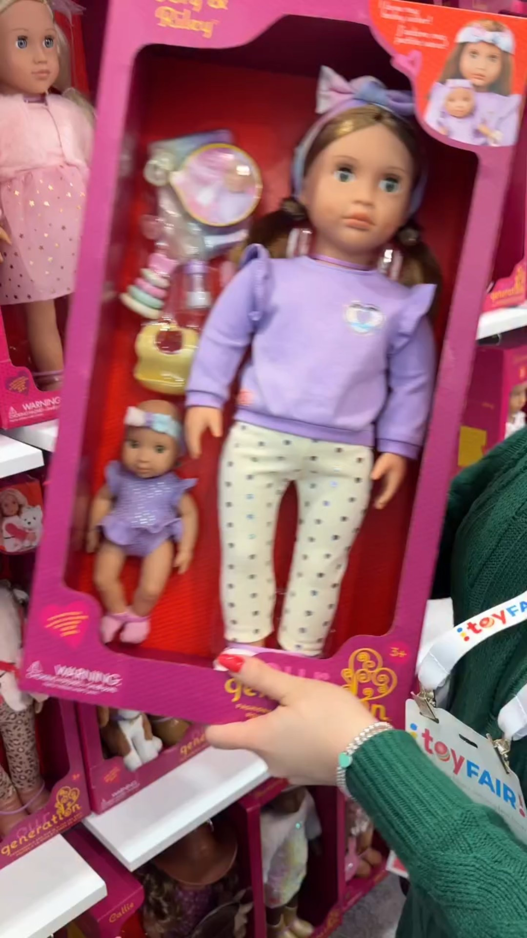 Such a dream moment for us at NY Toy Fair 

We got to visit the Our Generation Dolls booth and let’s just say… we were NOT disappointed. If you already know, you know we are huge fans over here! The details, the accessories, the storytelling behind every doll — it just keeps getting better.

We are beyond excited for the new releases coming soon and couldn’t wait to share this little preview with you.



#LTKmomlife #LTKvlog #LTKKids