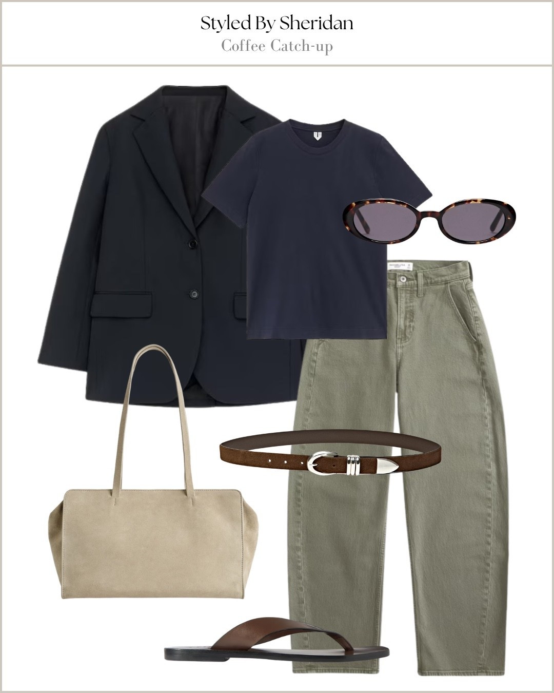 Spring outfit idea styling barrel leg olive jeans 👖 

#LTKjeans #LTKstyletip #LTKspring