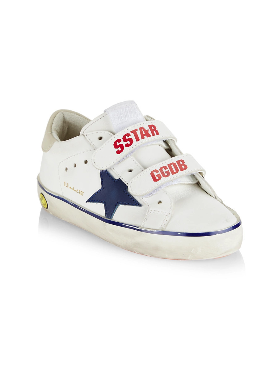 Baby's, Little Kid's & Kid's Old School Sneakers - White Blue Sand - Size 9 (Toddler) | Saks Fifth Avenue