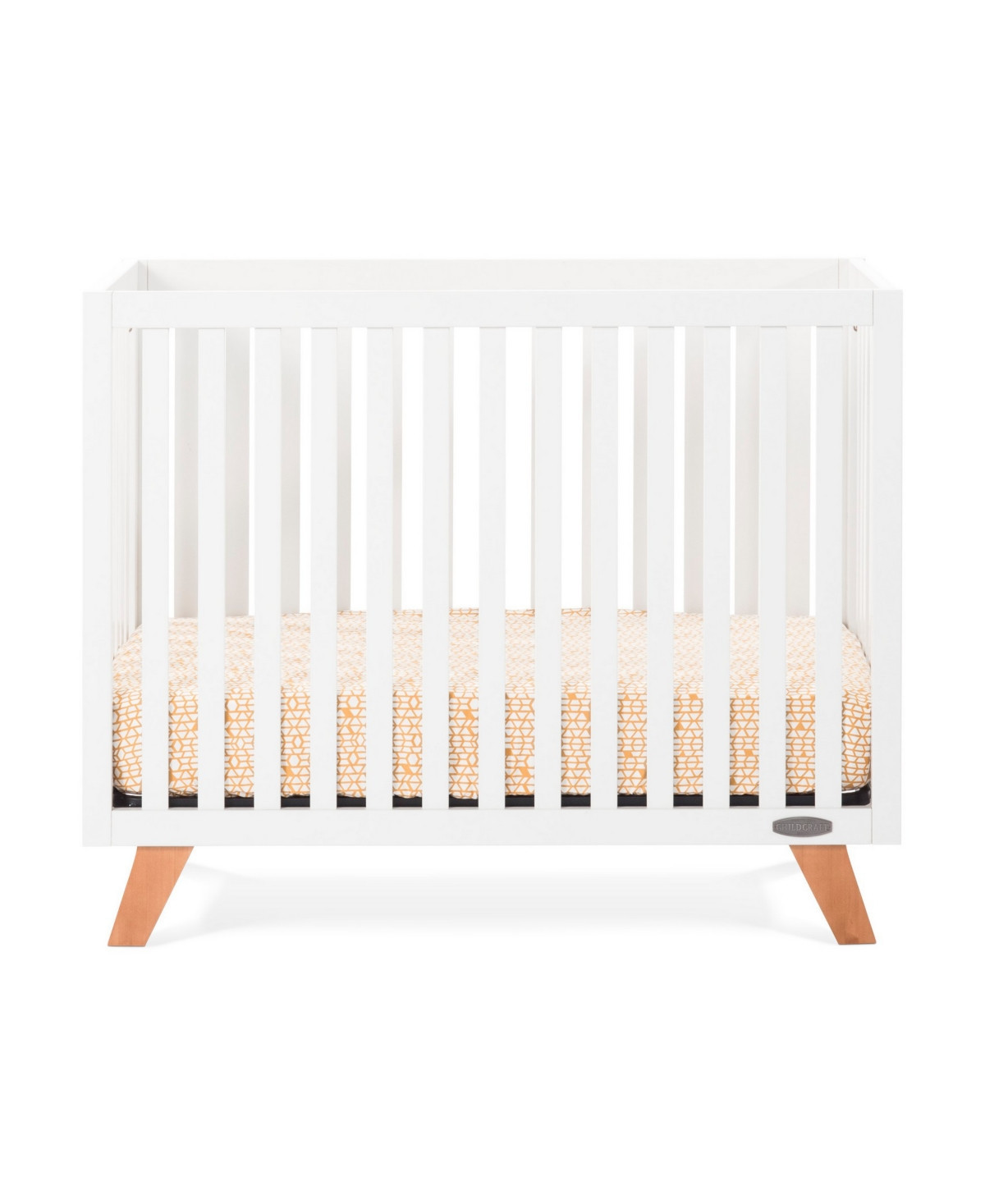 Child Craft Soho 4-in-1 Convertible Crib - Matte white/natural | Macy's