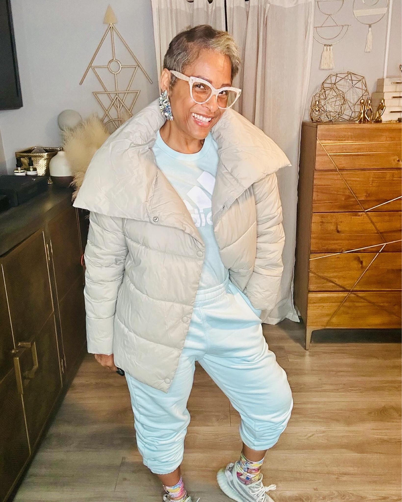 Never Basic  in Sweats 