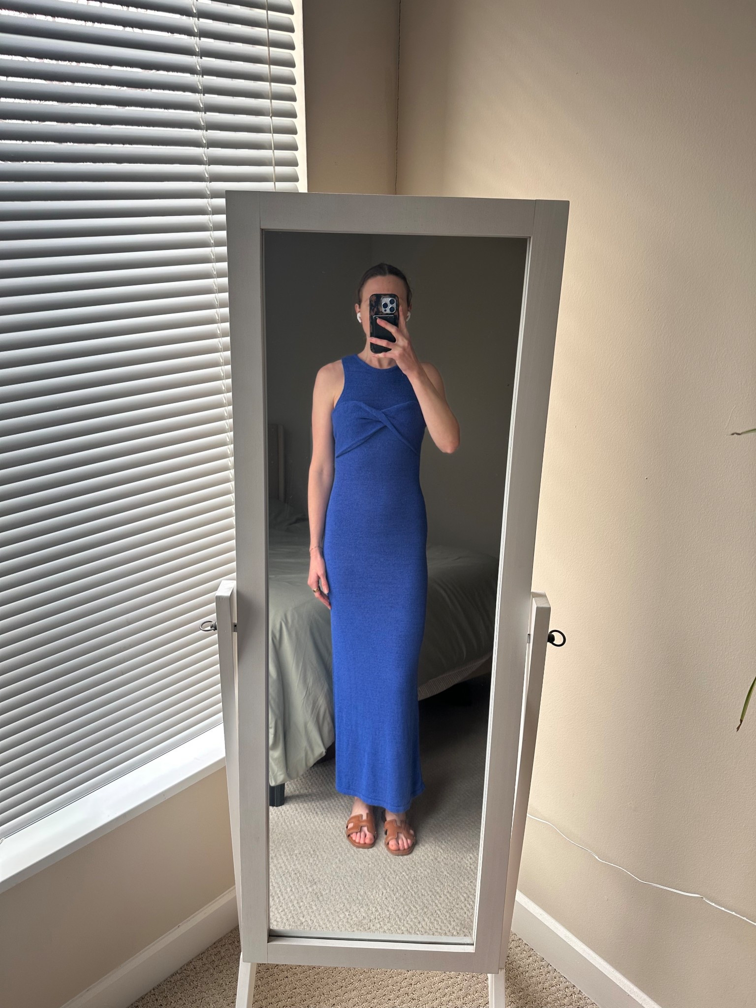 Blue Maxi Dress 

#LTKgrwm #LTKootd #LTKdayinmylife
