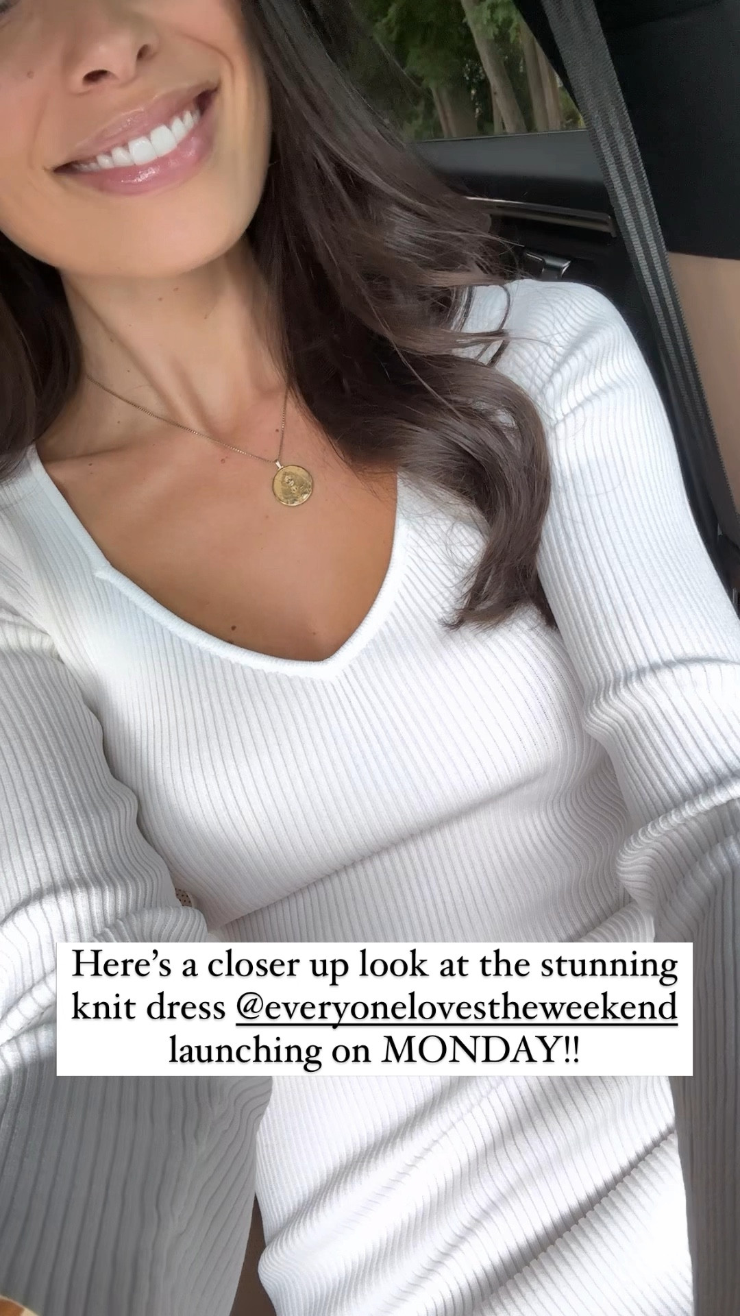 White knit dress perfect for fall! 

#LTKStyleTip #LTKVideo #LTKSeasonal