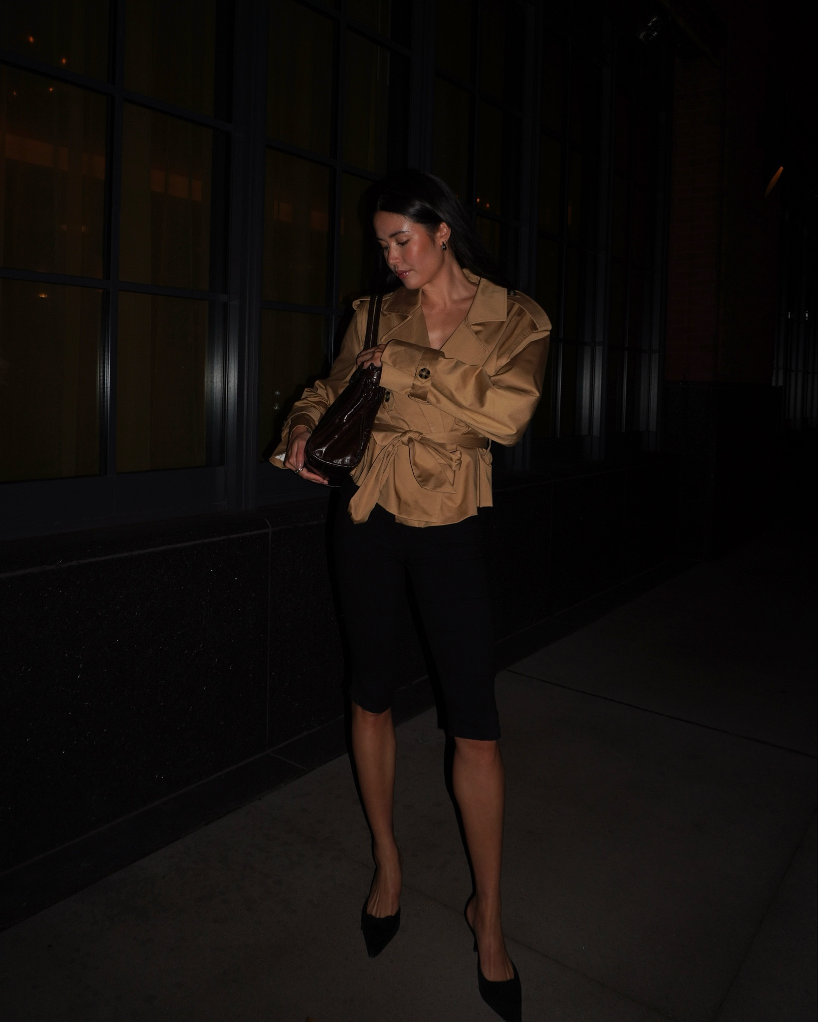 cutest cropped trench from favorite daughter! 🤎 



#LTKWorkwear #LTKFallSale #LTKNYFW