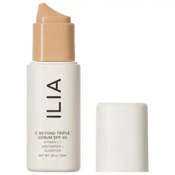 C Beyond Triple Serum SPF 40 Mineral Sunscreen with Vitamin C 10% + Niacinamide - ILIA | Sephora | Sephora (US)