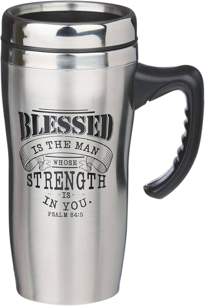 Christian Art Gifts Stainless Steel Travel Mug Double-Wall Vacuum Insulated Coffee Cup with Lid a... | Amazon (US)