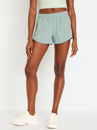 Mid-Rise StretchTech Run Shorts -- 3-inch inseam | Old Navy (US)