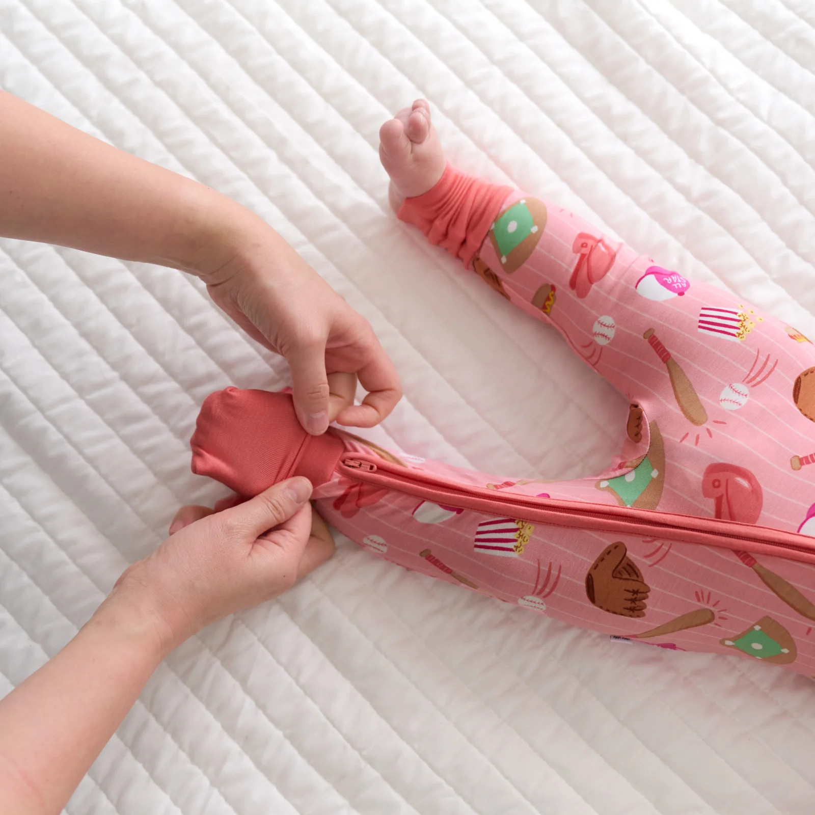 Pink All Stars Zippy | Little Sleepies