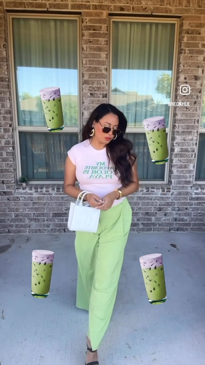 Anyone order a big tall glass of matcha ??? Entire look by Zara 

#LTKWorkwear #LTKMidsize #LTKFamily