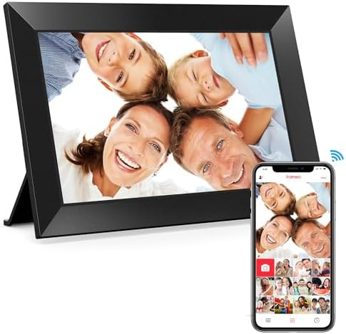 FRAMEO Digital Photo Frame, 10.1 Inch WiFi Digital Picture Frame with 1280x800 IPS HD Touch Scree... | Amazon (US)