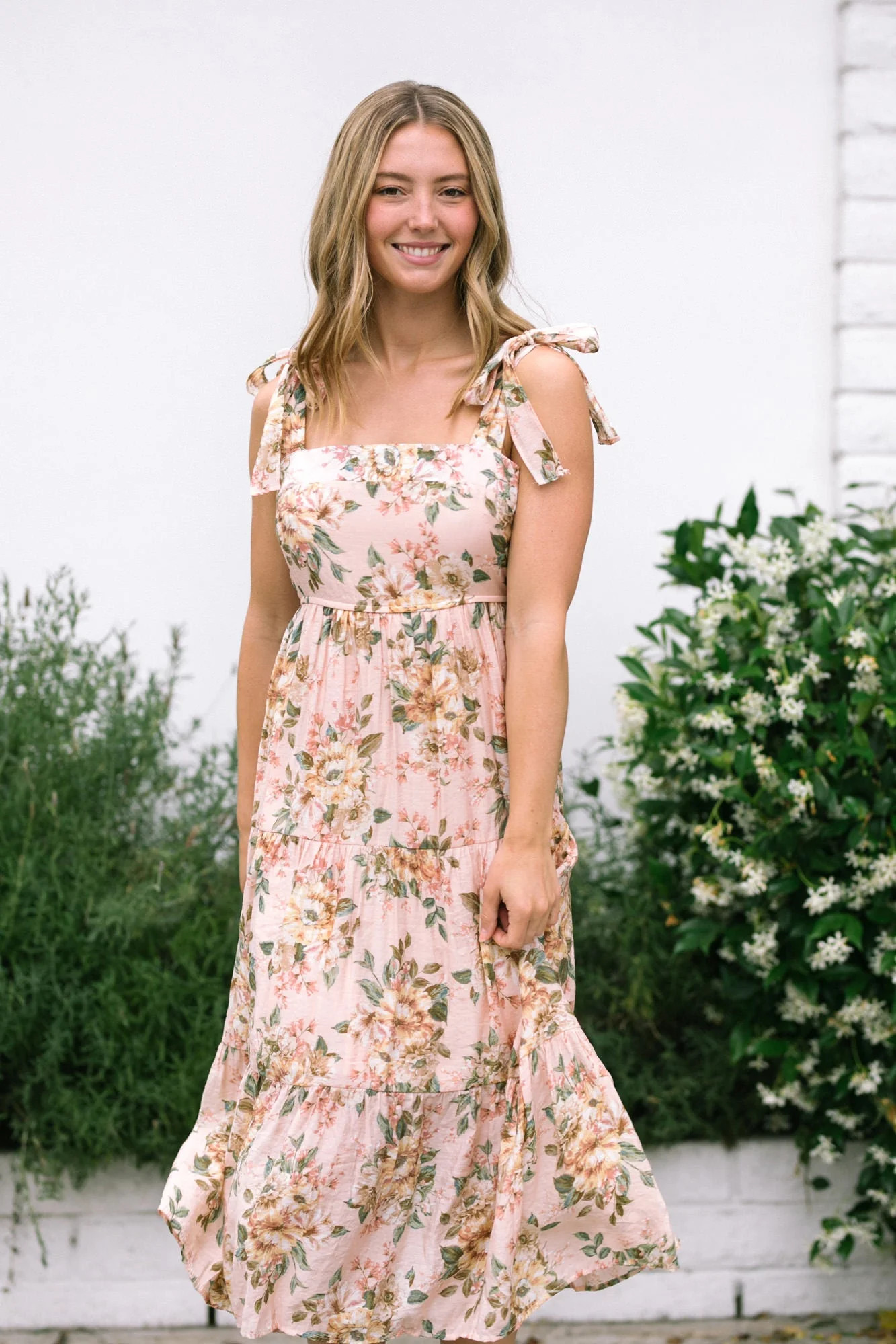 Imelda Tiered Tank Dress | Morning Lavender
